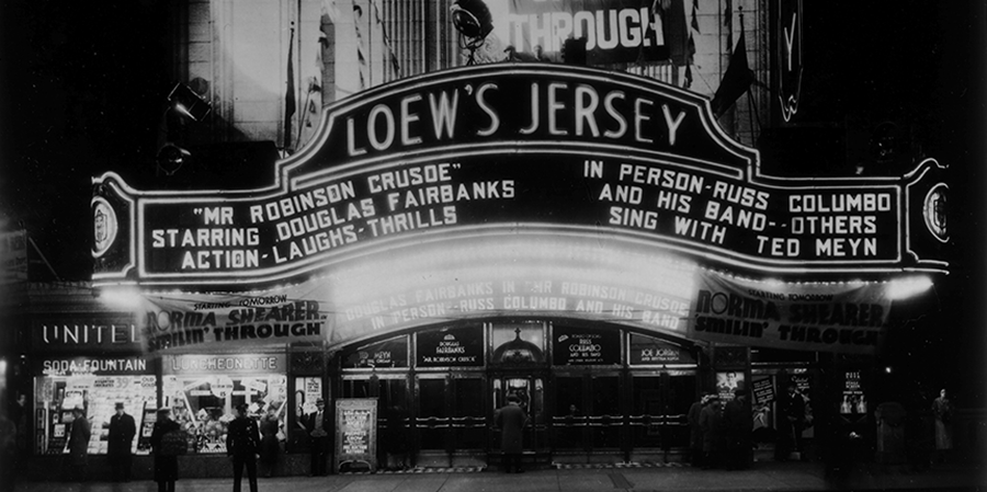 Loew's Jersey Theatre (Courtesy of Friends of the Loew's).