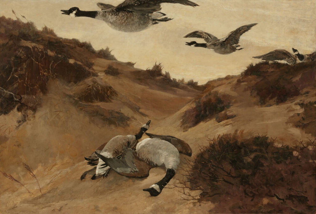 Winslow Homer, Wild Geese in Flight, 1897 (Courtesy of Portland Museum of Art)