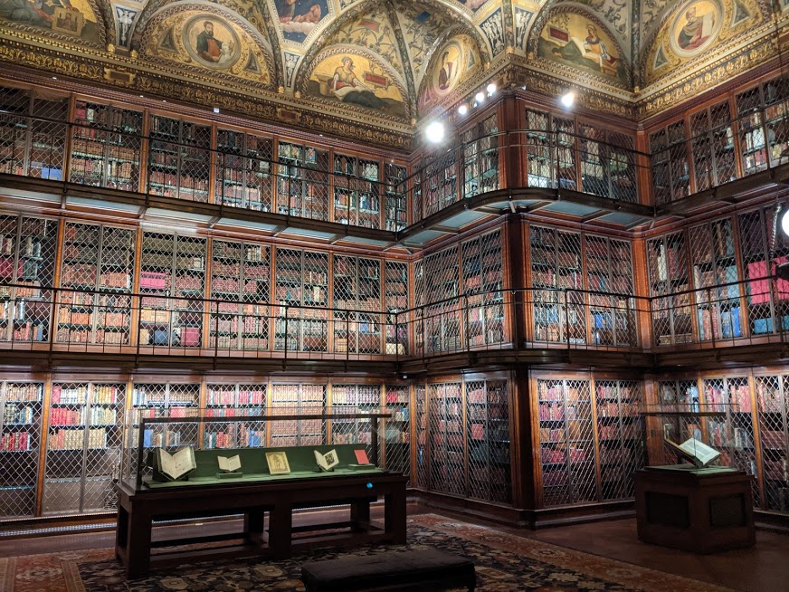 The private library of J.P. Morgan, Morgan Library &amp; Museum (Photograph by author)